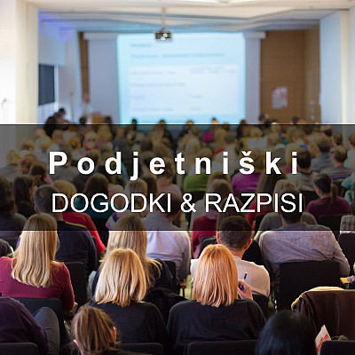 Aktualni podjetniški dogodki in razpisi – september 2025