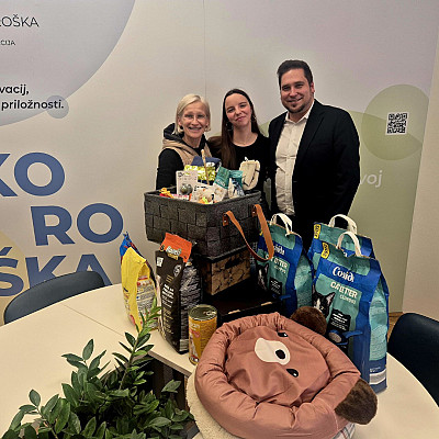 Z dobrodelno gesto v podporo zapuščenim živalim ter viziji regijskega zavetišča na Koroškem 